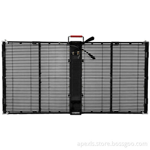 P3.91 high transparency led display wall